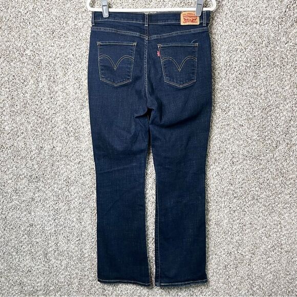 Levi’s Jeans Women’s 30/10 Classic Boot Cut Dark Wash Denim Blue - Picture 5 of 6